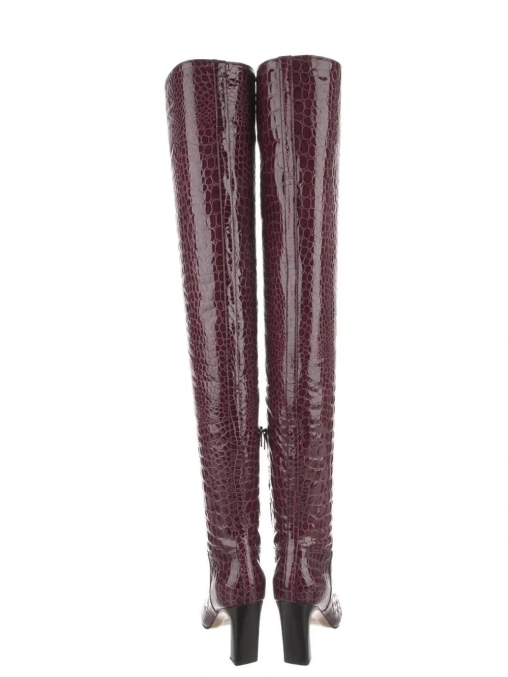 Khaite Printed Leather boots